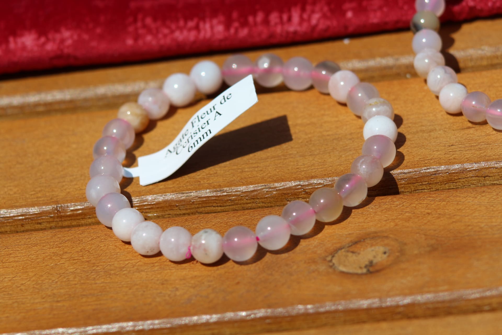 Agate Fleur de Cerisier