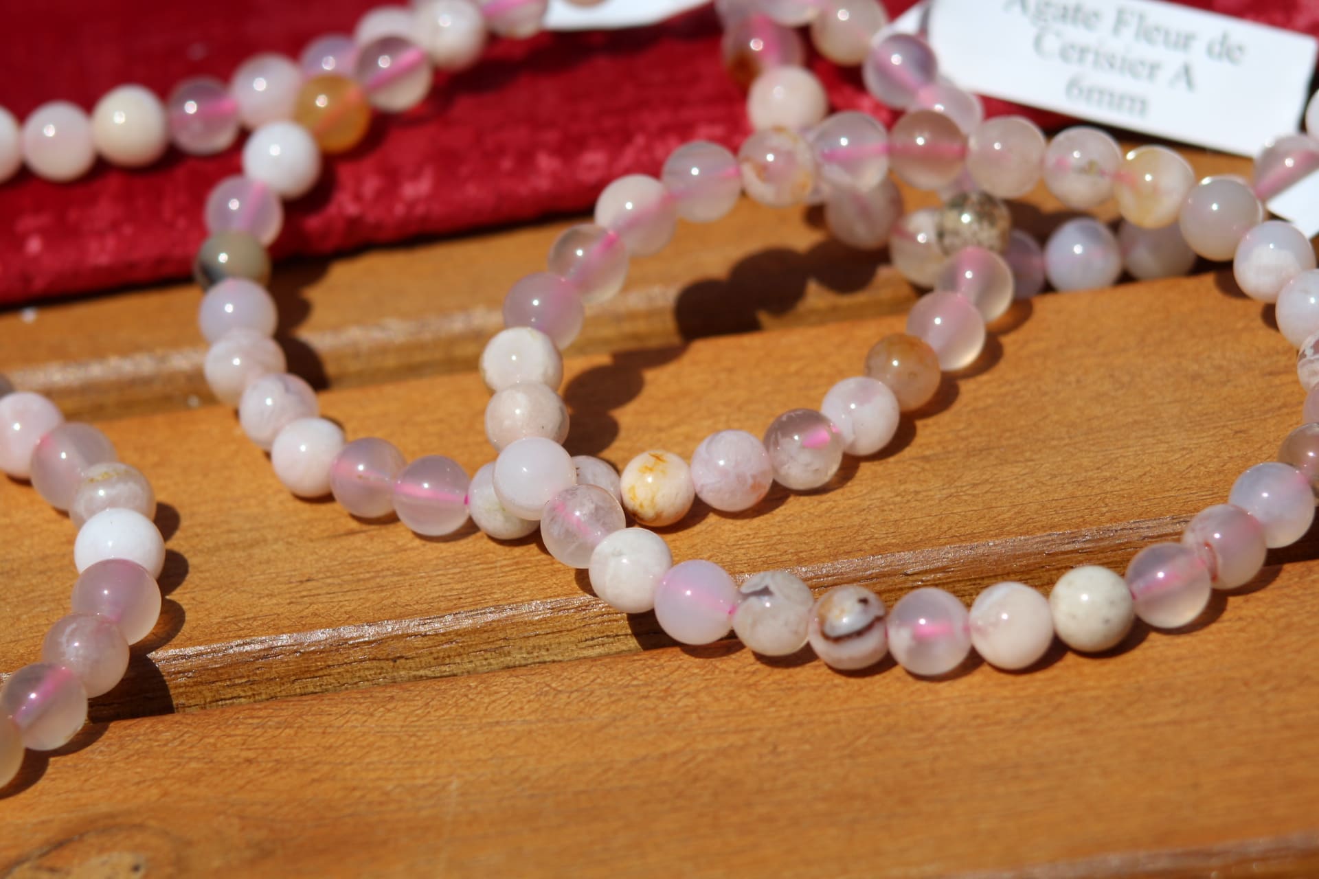 Agate Fleur de Cerisier