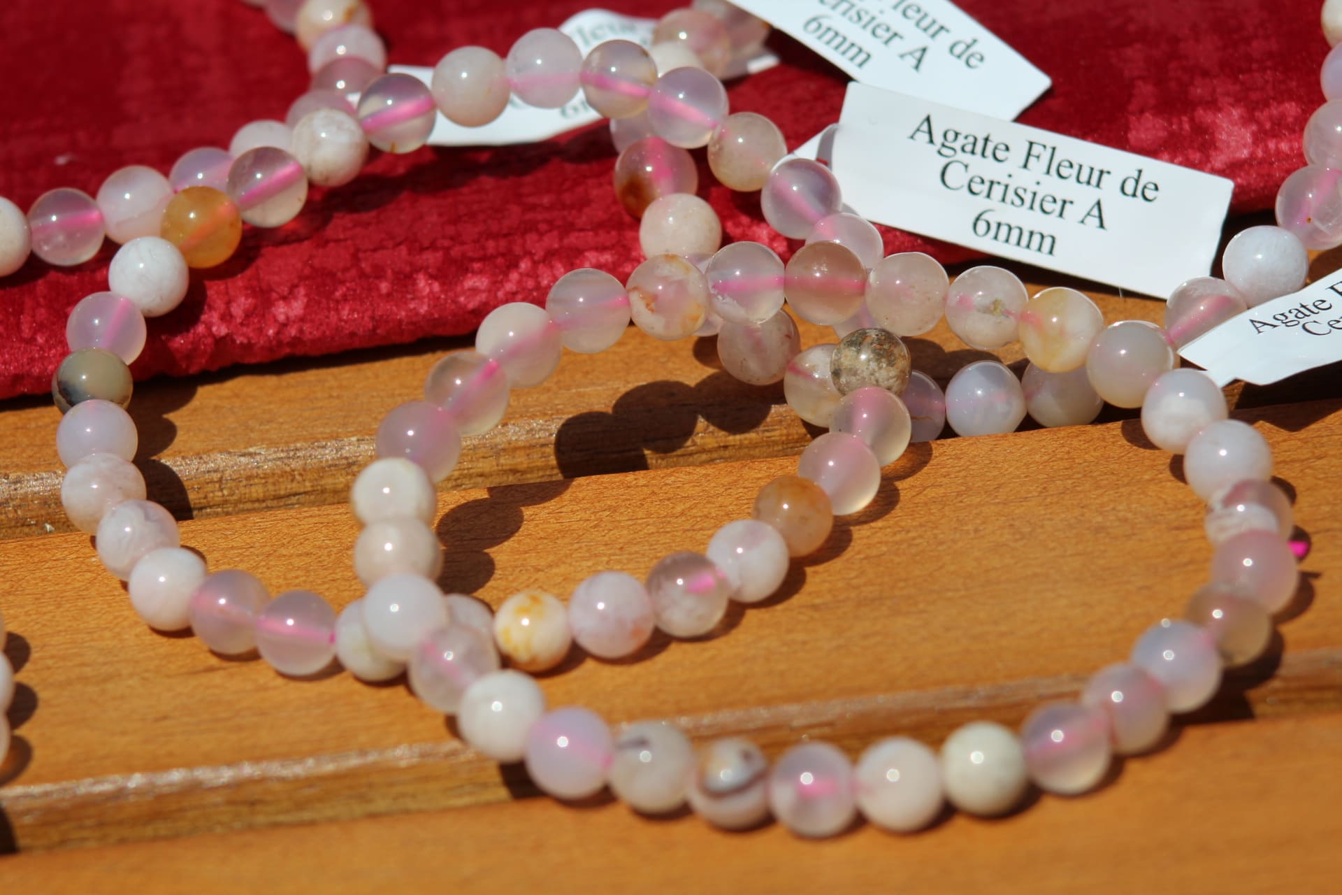 Agate Fleur de Cerisier