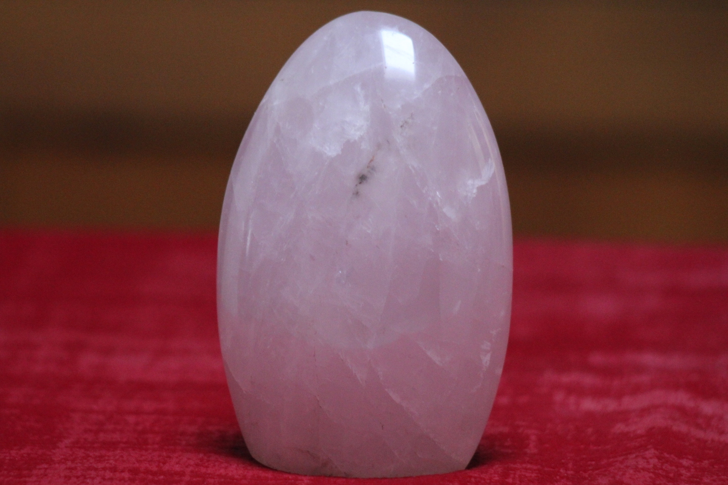 Quartz Rose Forme libre
