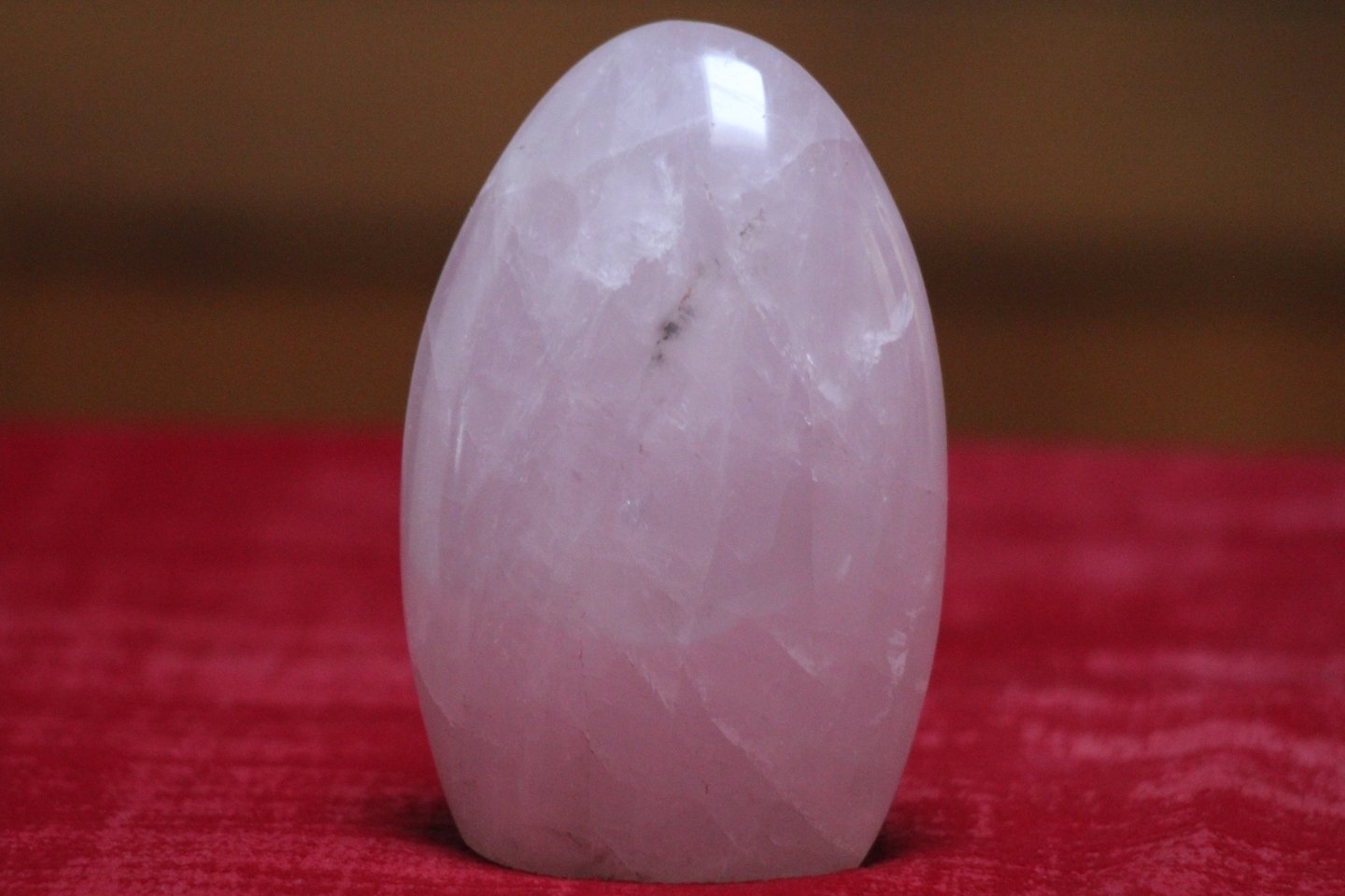 Quartz Rose Forme libre