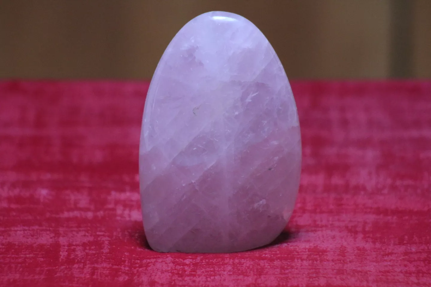 Quartz Rose Forme libre