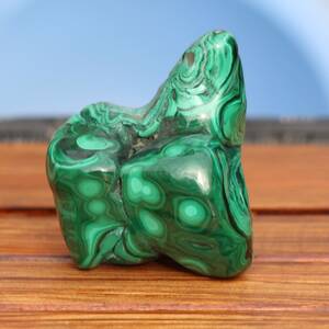 Malachite polie