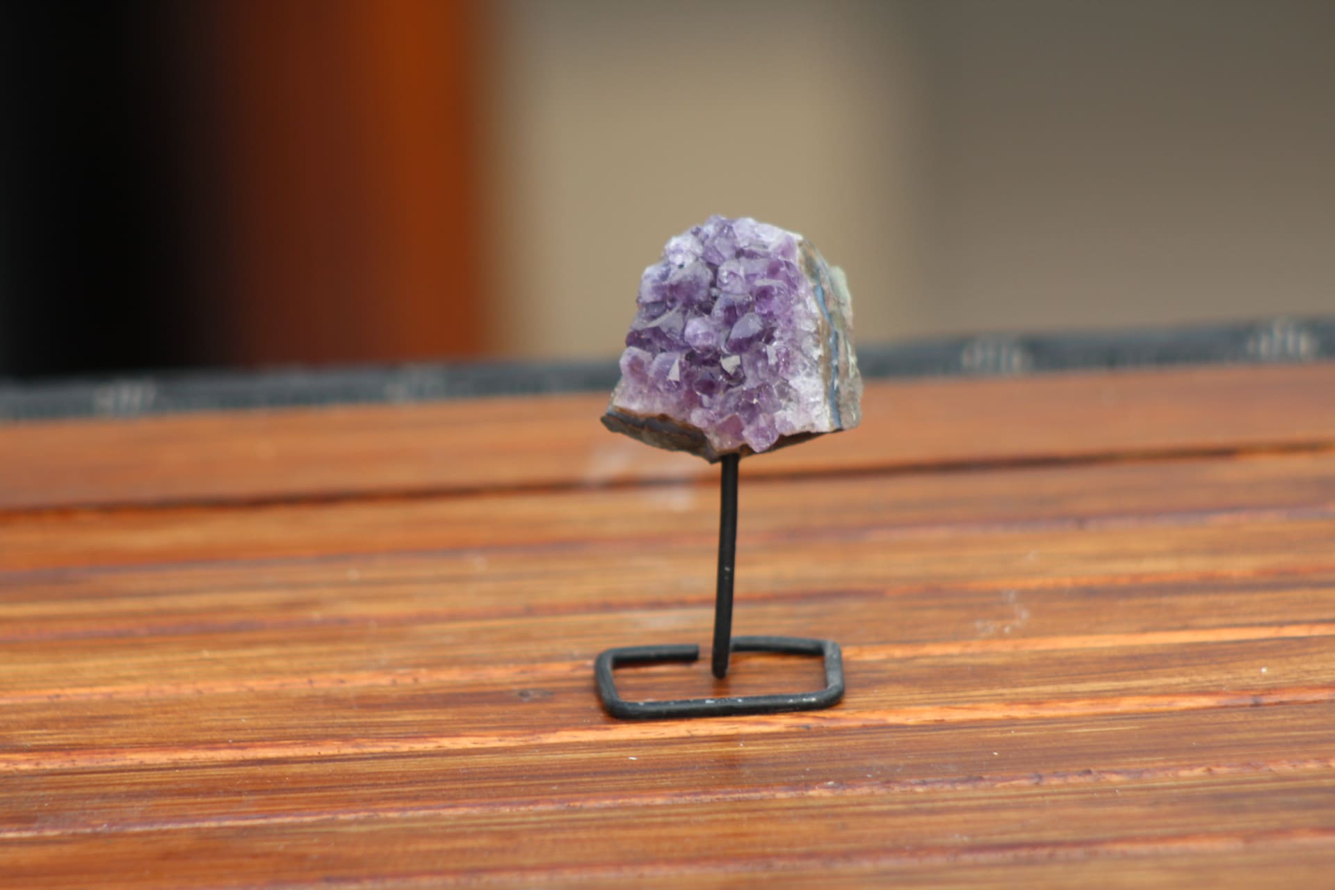 Améthyste sur socle